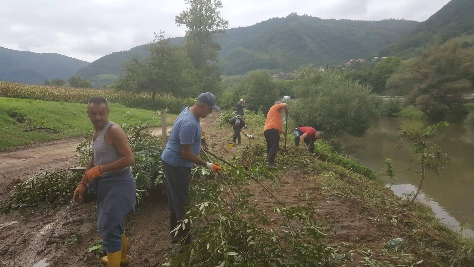 Akcija uređenja ribolovne staze “Zelena oaza” Putovičko polje druga faza 03. 09. 2022. godine